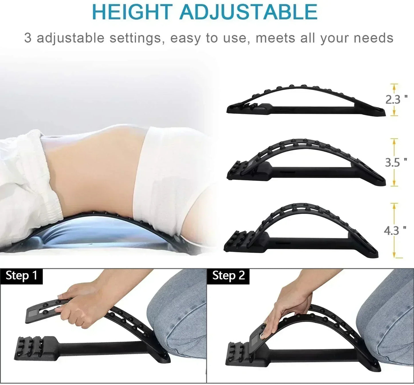 Adjustable Back Massager